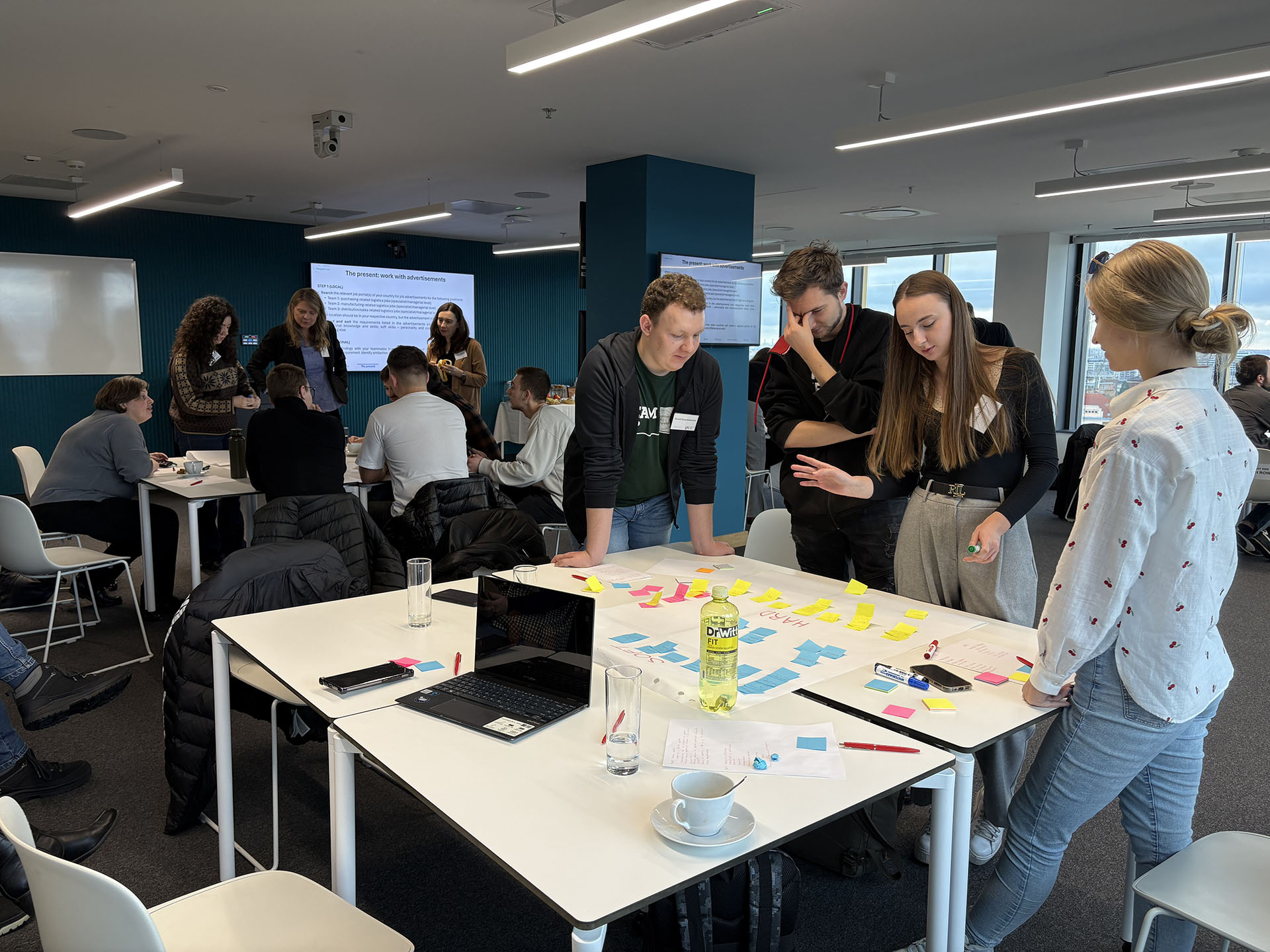 Photo from the meeting held on 25–26 November 2025 in Budapest, as part of the Visegrad Fund project Competences for Future Logistics in V4 Countries.